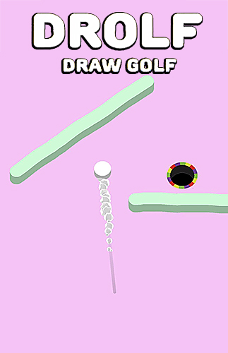 Скачать Drolf: Draw golf: Android Игры с физикой игра на телефон и планшет.