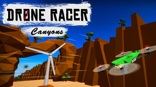 Скачать Drone racer: Canyons: Android Роботы игра на телефон и планшет.