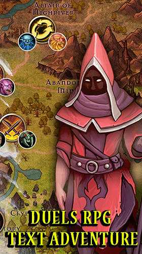 Скачать Duels RPG: Text adventure: Android Книга-игра игра на телефон и планшет.