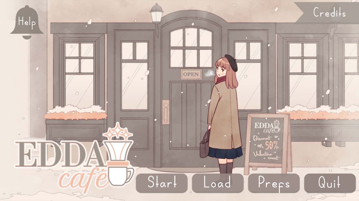 Скачать EDDA Cafe Visual Novel: Android Квесты игра на телефон и планшет.