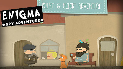 Скачать Enigma: Super spy. Point and click adventure game: Android Классические квесты игра на телефон и планшет.