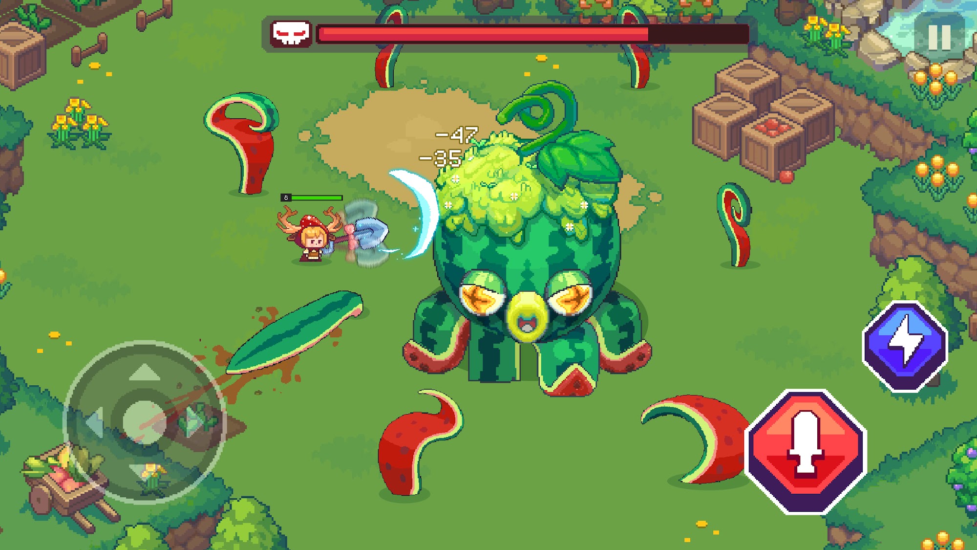 Скачать Epic Garden: Action RPG Games: Android Экшн РПГ игра на телефон и планшет.