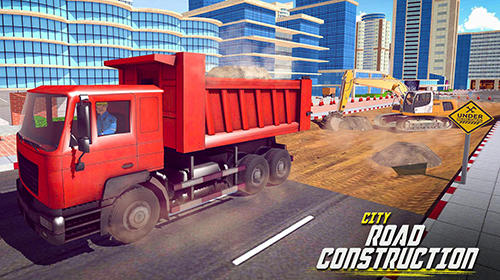 Скачать Excavator digging: Road construction simulator 3D: Android Трактор игра на телефон и планшет.