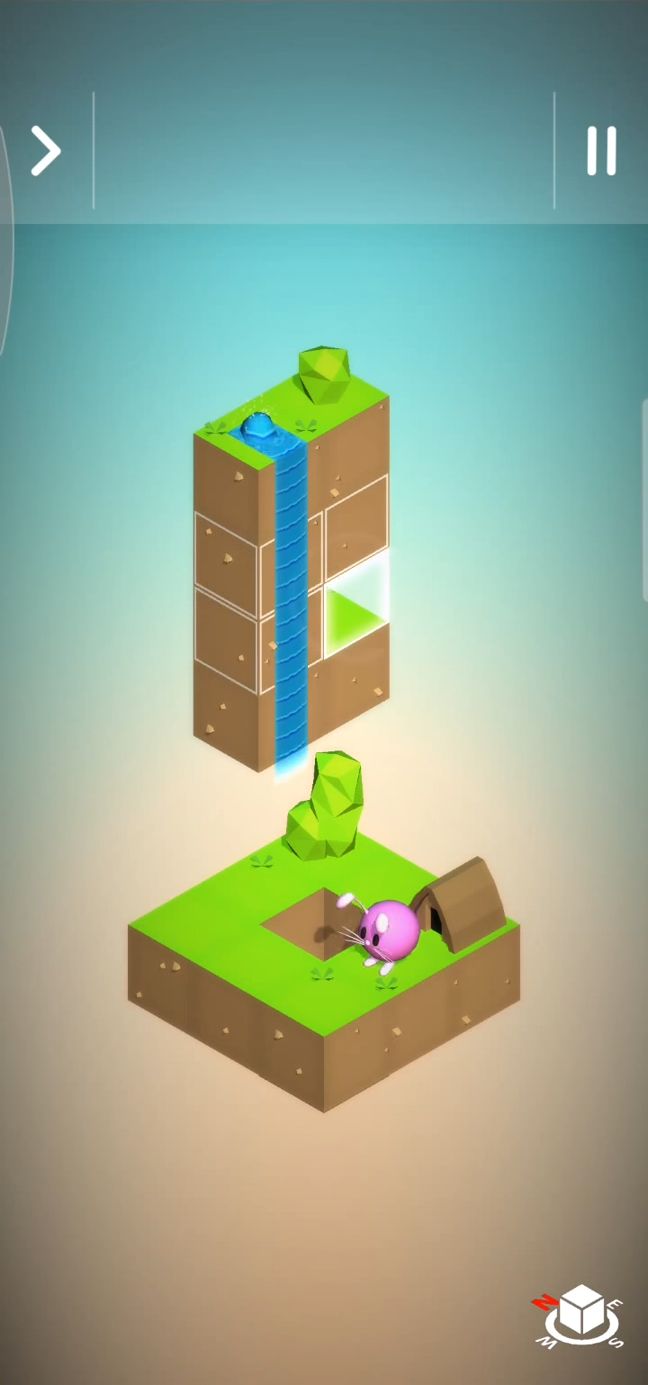 Скачать Falls - 3D Slide Puzzle: Android Головоломки игра на телефон и планшет.