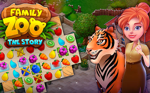 Скачать Family zoo: The story: Android Три в ряд игра на телефон и планшет.