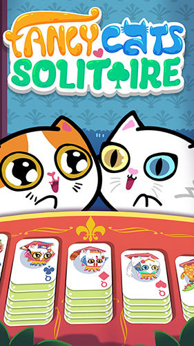 Скачать Fancy cats solitaire: Android Карточные настольные игры игра на телефон и планшет.