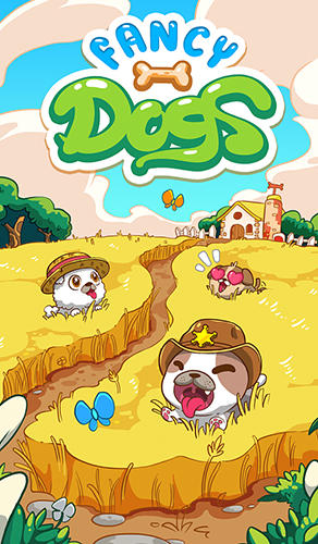 Скачать Fancy dogs: Puzzle and puppies: Android Тайм киллеры игра на телефон и планшет.