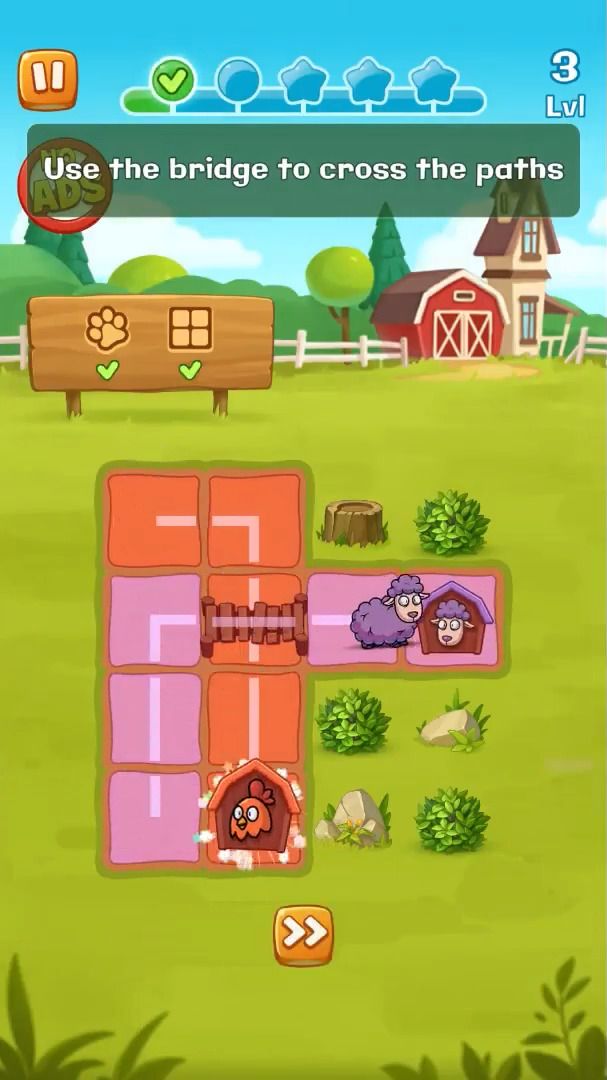 Скачать Farm Flow: Connect the Dots: Android Головоломки игра на телефон и планшет.