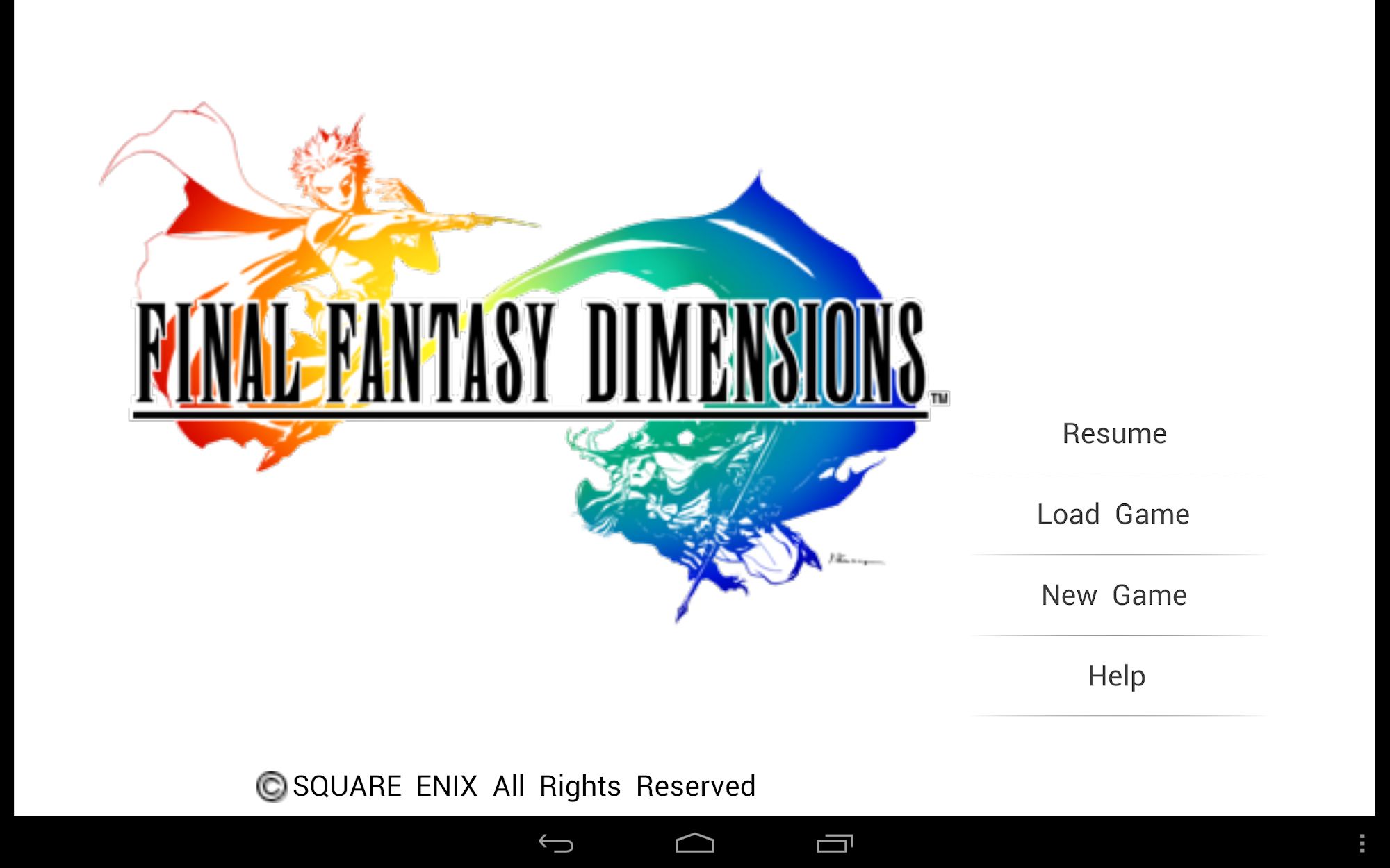 Скачать FINAL FANTASY DIMENSIONS: Android Японские RPG игра на телефон и планшет.