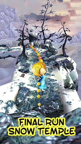 Скачать Final run: Snow temple: Android Раннеры игра на телефон и планшет.
