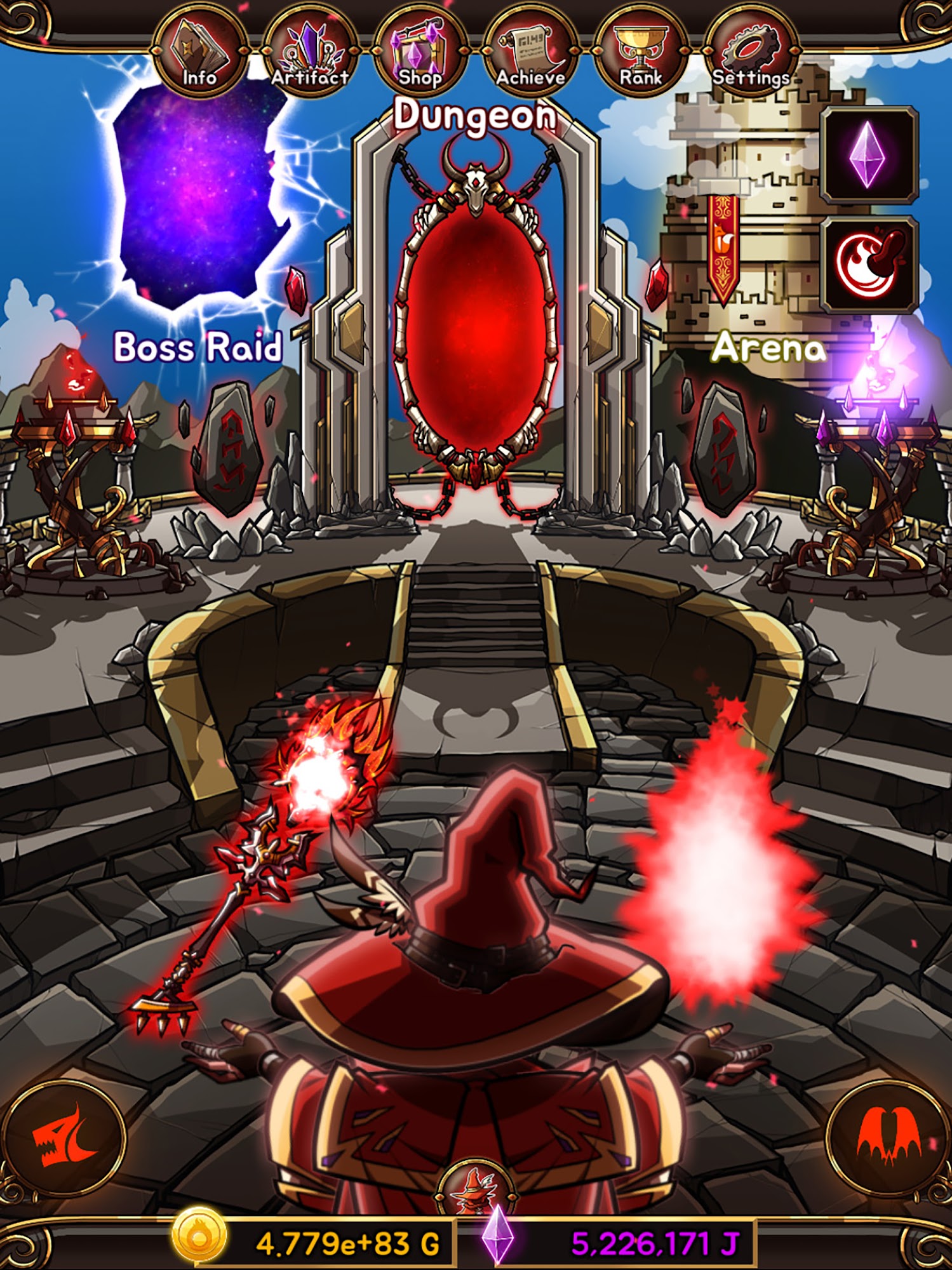 Скачать FireWizardRPG: Android Ролевые (RPG) игра на телефон и планшет.