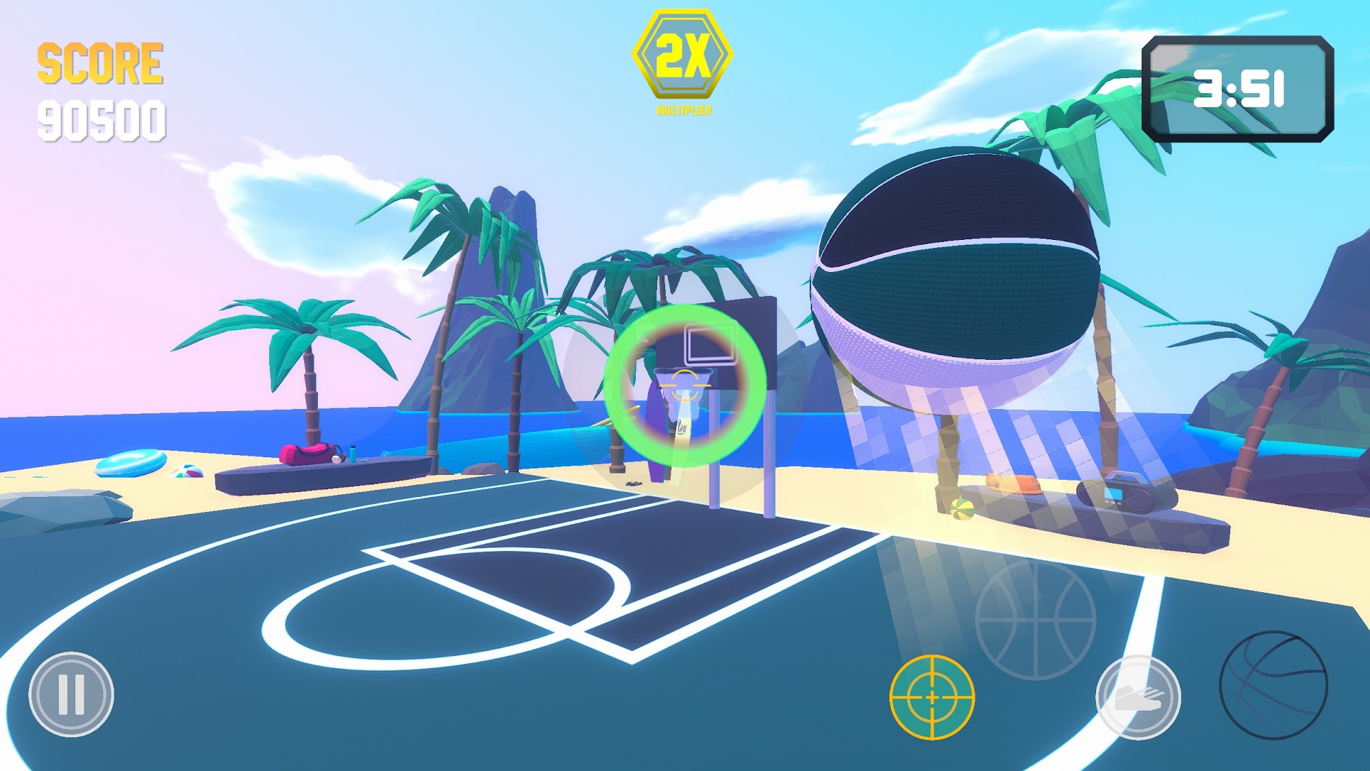 Скачать First Person Hooper: Android Баскетбол игра на телефон и планшет.