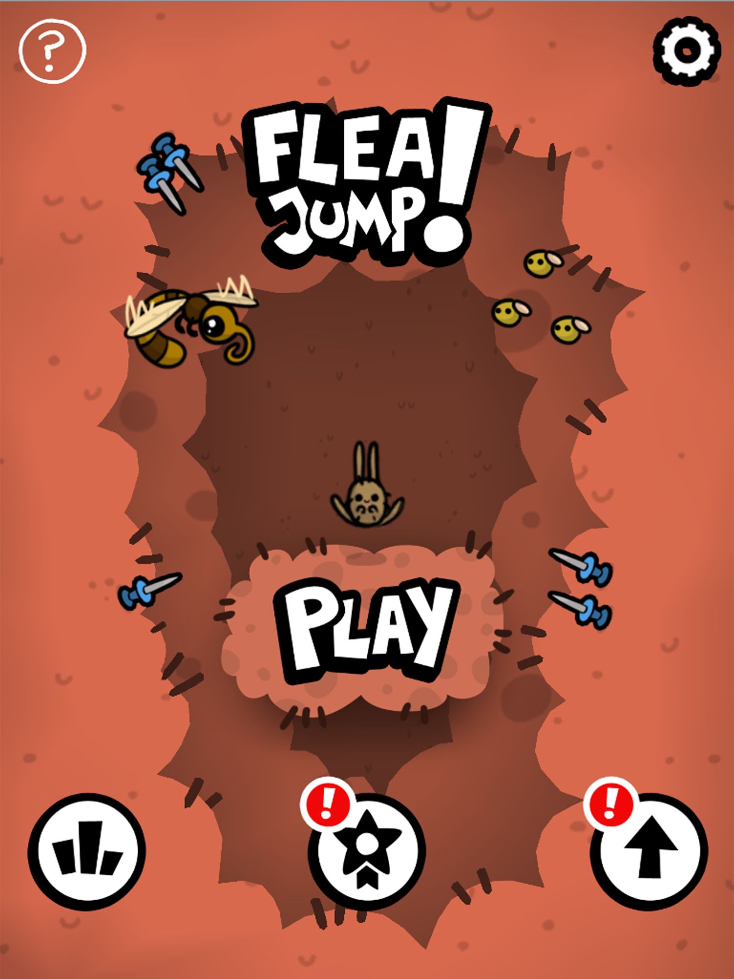 Скачать Flea Jump!: Android Прыгалки игра на телефон и планшет.