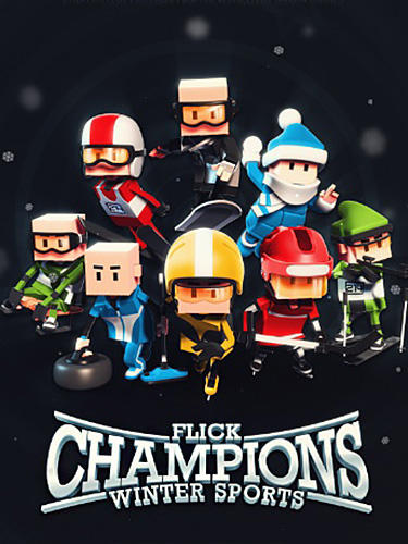 Скачать Flick champions winter sports: Android Мультиплеер игра на телефон и планшет.