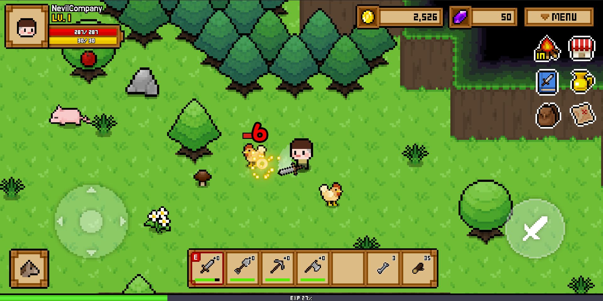 Скачать ForestCamp: Android Ролевые (RPG) игра на телефон и планшет.