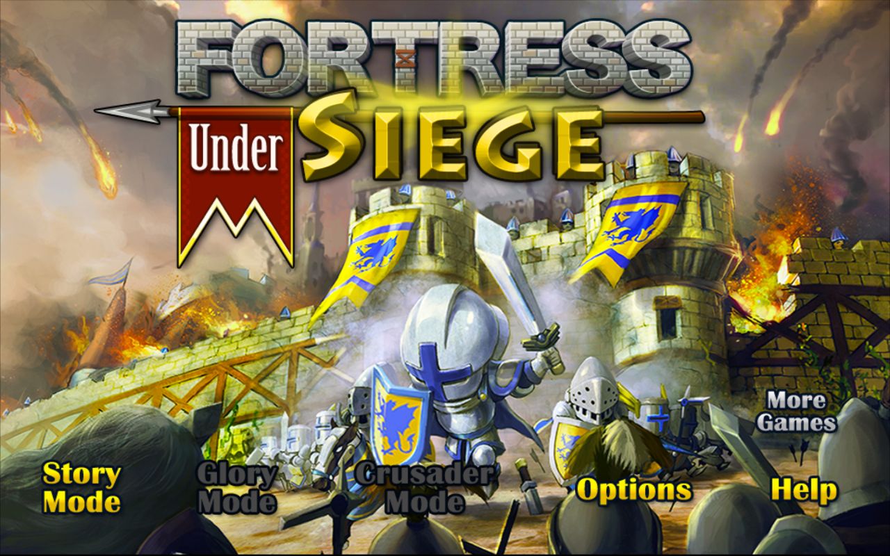 Скачать Fortress Under Siege HD: Android Стратегии игра на телефон и планшет.