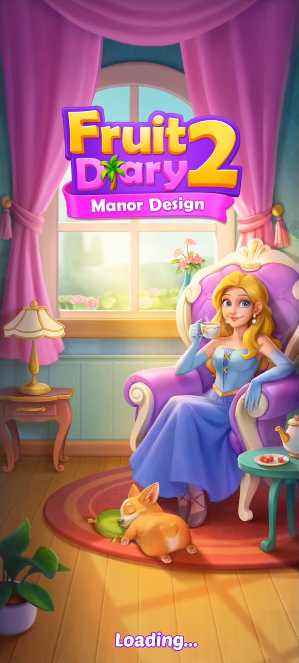 Скачать Fruit Diary 2: Manor Design: Android Три в ряд игра на телефон и планшет.