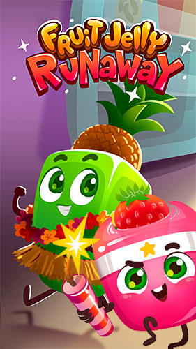 Скачать Fruit jelly runaway: Android Три в ряд игра на телефон и планшет.