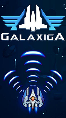 Скачать Galaxiga: Classic 80s arcade space shooter: Android Космос игра на телефон и планшет.