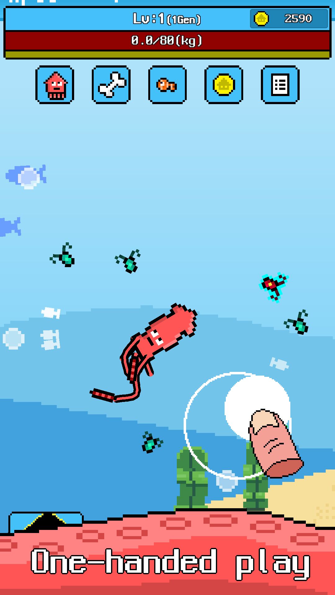 Скачать Giant squid: Android Простые игра на телефон и планшет.