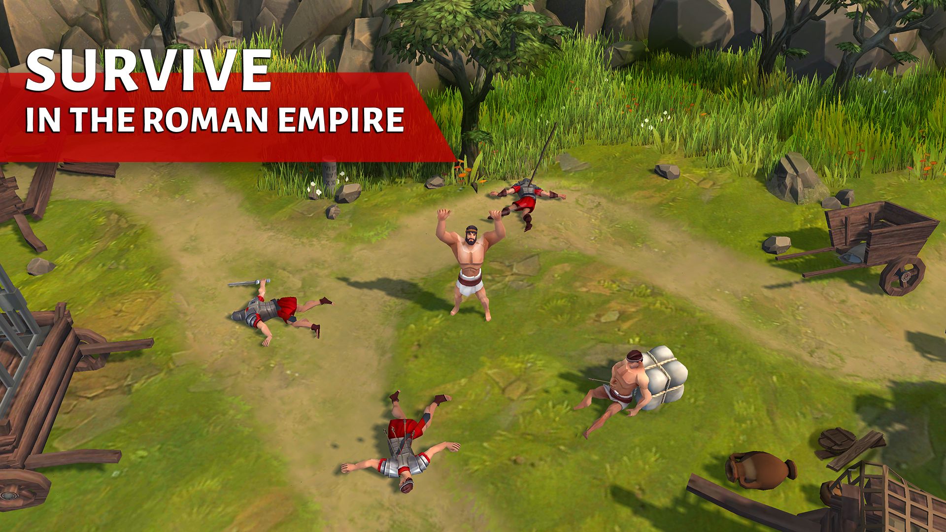 Скачать Gladiators: Survival in Rome: Android Экшн РПГ игра на телефон и планшет.