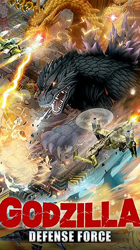 Скачать Godzilla defense force: Android Стратегии игра на телефон и планшет.