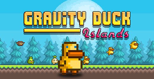Скачать Gravity duck islands: Android Пиксельные игра на телефон и планшет.