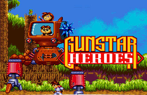 Скачать Gunstar heroes classic: Android Пиксельные игра на телефон и планшет.