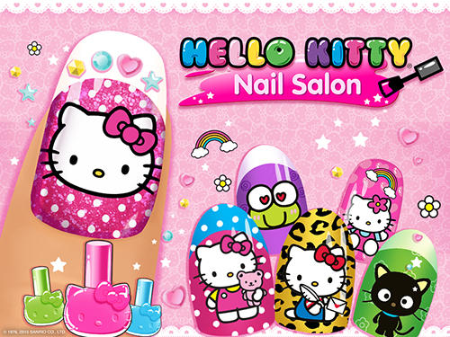 Скачать Hello Kitty: Nail salon: Android Для детей игра на телефон и планшет.