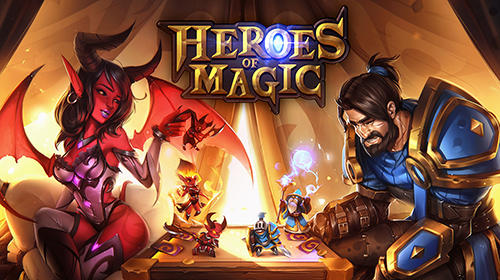 Скачать Heroes of magic: Card battle RPG: Android Стратегические RPG игра на телефон и планшет.