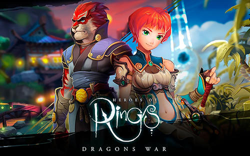 Скачать Heroes of rings: Dragons war. Fantasy quest games: Android Стратегические RPG игра на телефон и планшет.