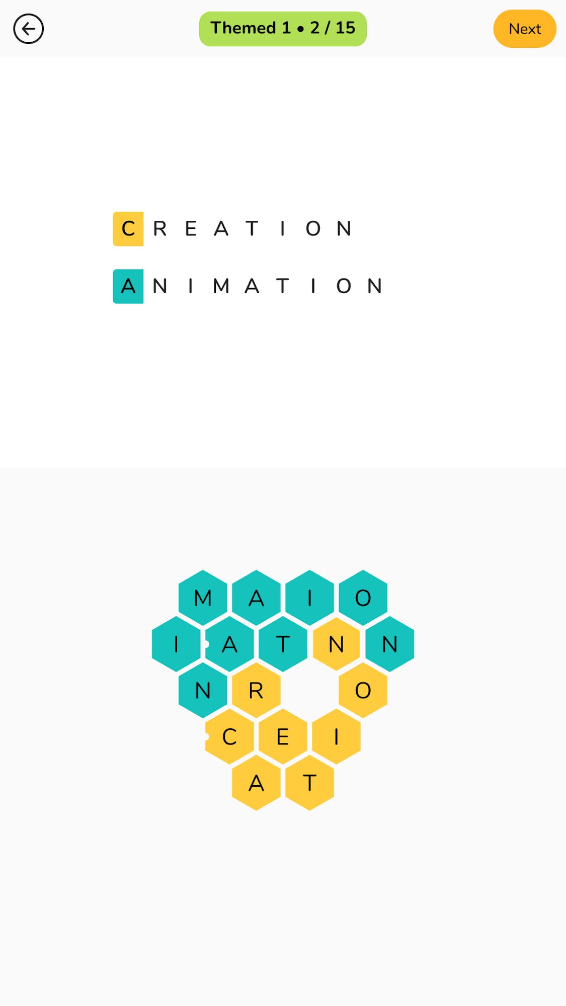 Скачать Honeycomb: Word Puzzle: Android Логические игра на телефон и планшет.