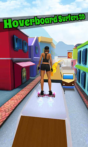 Скачать Hoverboard surfers 3D: Android Раннеры игра на телефон и планшет.