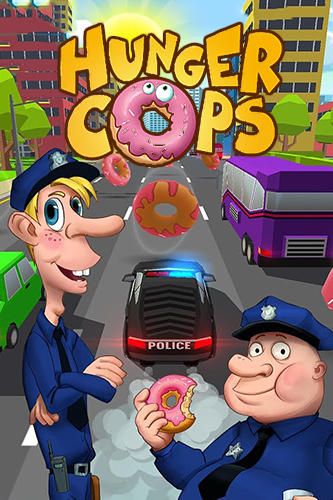 Скачать Hunger cops: Race for donuts: Android Гонки на шоссе игра на телефон и планшет.