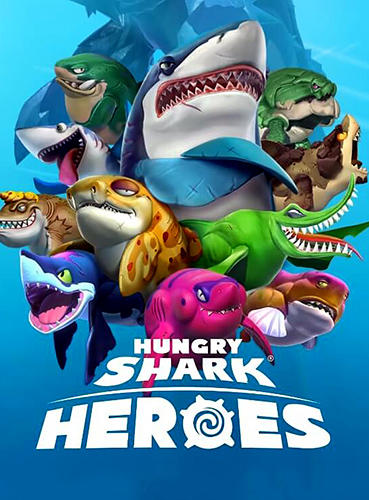 Скачать Hungry shark: Heroes: Android Животные игра на телефон и планшет.