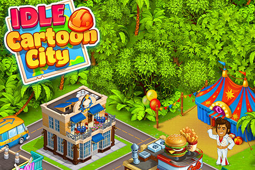 Скачать Idle cartoon city: Android Экономические игра на телефон и планшет.
