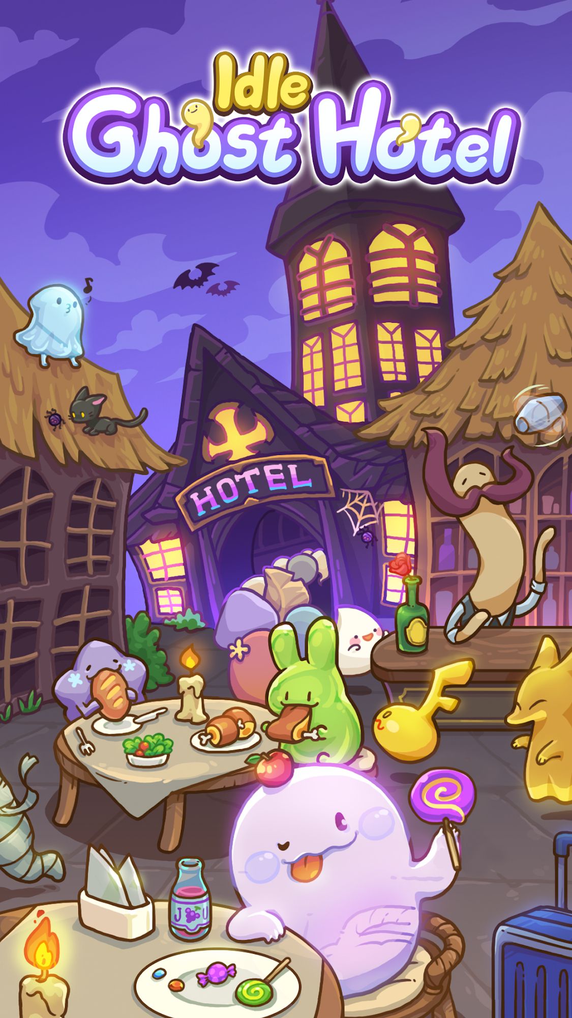 Скачать Idle Ghost Hotel: Android Простые игра на телефон и планшет.