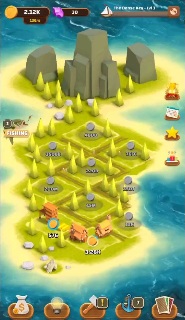 Скачать Idle Islands Empire: Building Tycoon Gold Clicker: Android Простые игра на телефон и планшет.