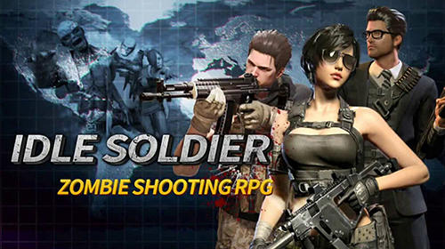 Скачать Idle soldier: Zombie shooter RPG PvP clicker: Android Пиксельные игра на телефон и планшет.