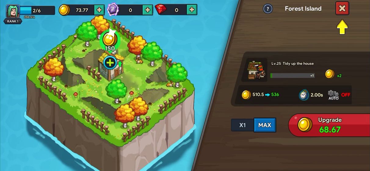 Скачать Island Clash - Idle Wars: Android Стратегии игра на телефон и планшет.