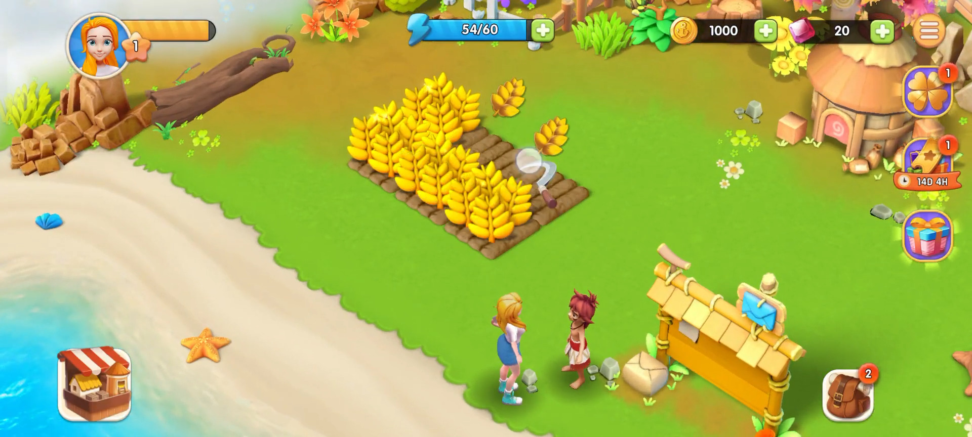 Скачать Island Farm Adventure: Android Фермы игра на телефон и планшет.