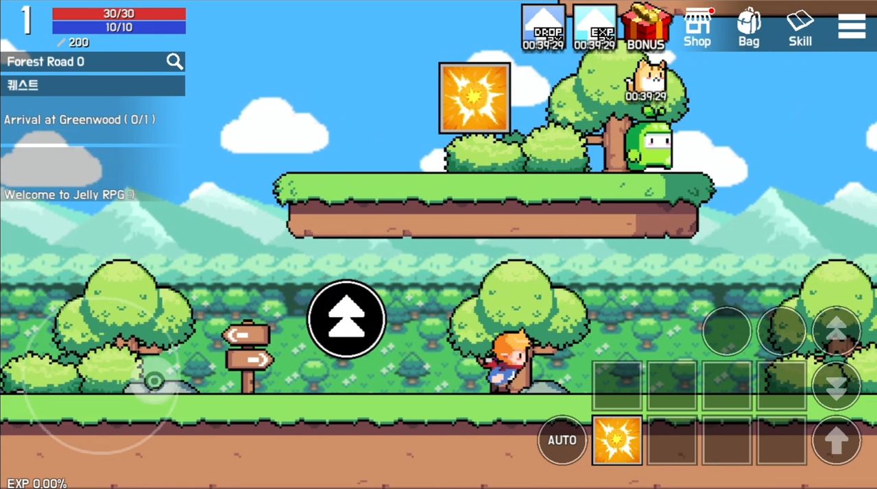 Скачать Jelly RPG - Pixel RPG: Android Простые игра на телефон и планшет.
