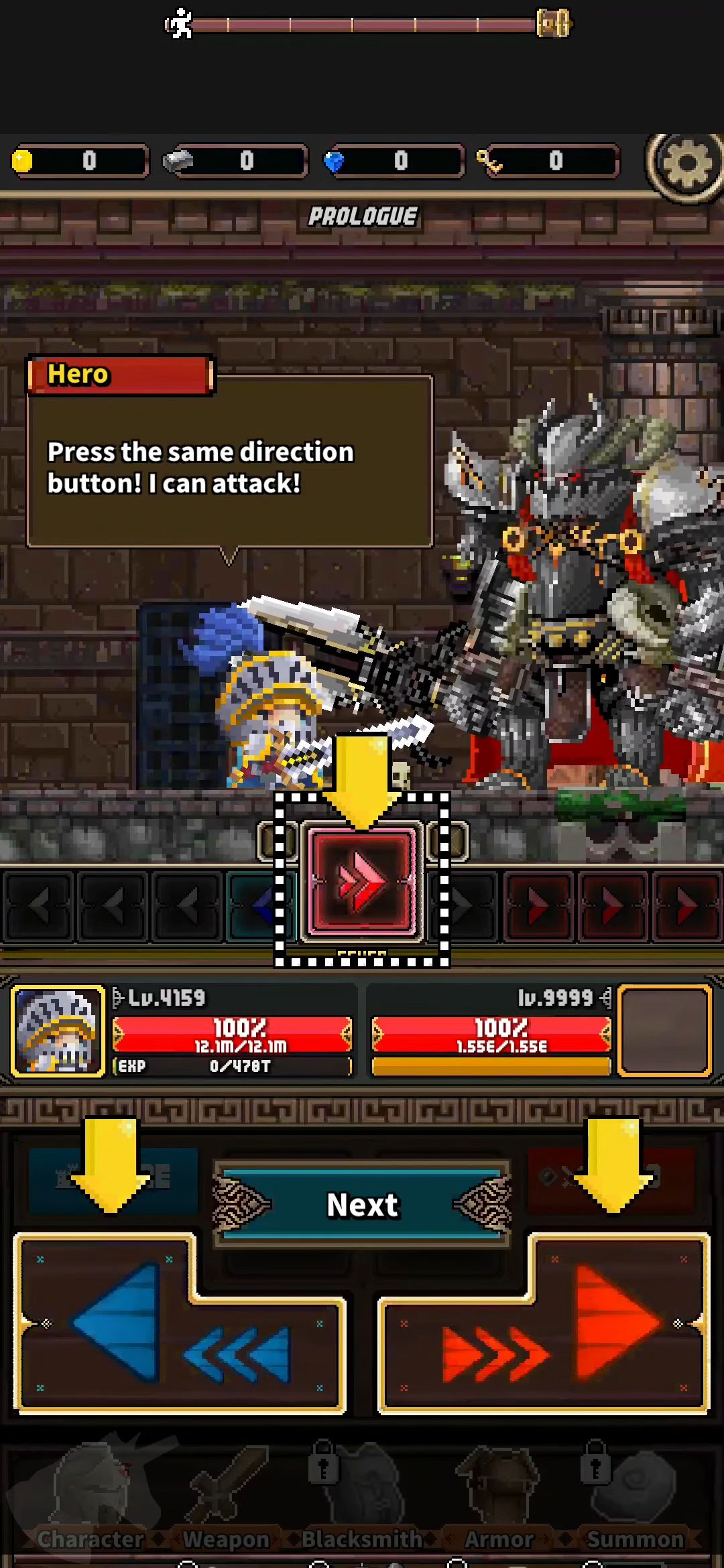 Скачать Kingdom Warrior - IDLE RPG: Android Фэнтези игра на телефон и планшет.