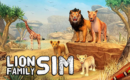 Скачать Lion family sim online: Android Животные игра на телефон и планшет.