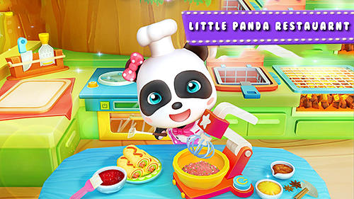 Скачать Little panda restaurant: Android Для детей игра на телефон и планшет.