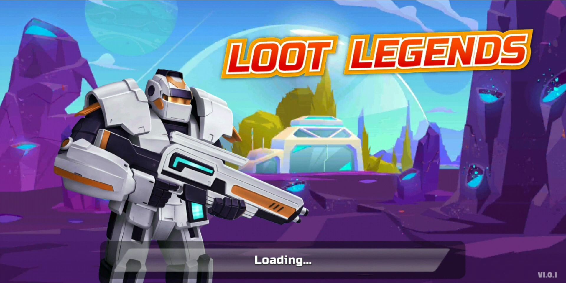 Скачать Loot Legends: Robots vs Aliens: Android Роботы игра на телефон и планшет.