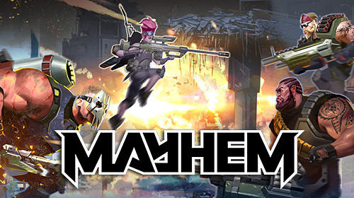 Скачать Mayhem: PvP multiplayer arena shooter: Android Платформер игра на телефон и планшет.