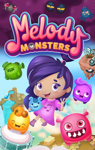 Скачать Melody monsters: Android Три в ряд игра на телефон и планшет.