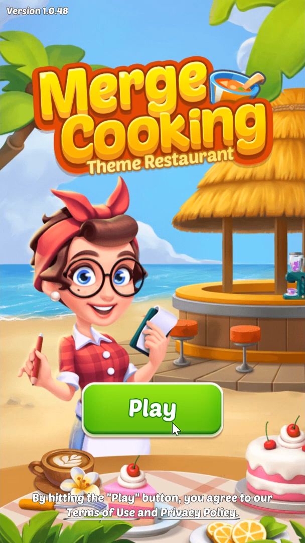 Скачать Merge Cooking:Theme Restaurant: Android Три в ряд игра на телефон и планшет.