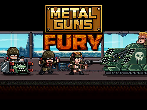 Скачать Metal guns fury: Beat em up: Android Пиксельные игра на телефон и планшет.
